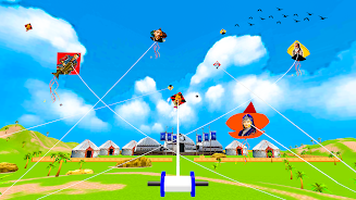 Osman Gazi kite flying 3d game ภาพหน้าจอ 2