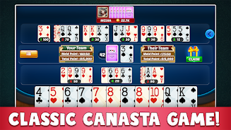 Canasta Plus Offline Card Game Screenshot 0