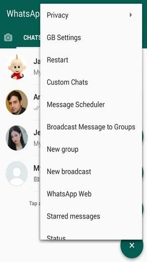 GB WhatsApp 17.80 Screenshot 1