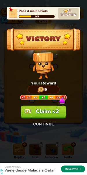 Jeu des Écrous en Bois : Puzzle de Dévissage