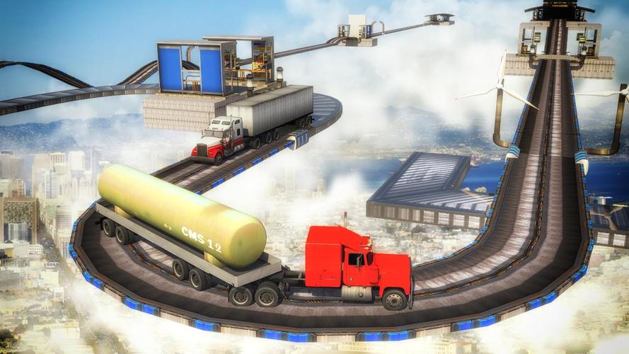 Impossible 18 Wheeler Truck Dr Screenshot 0