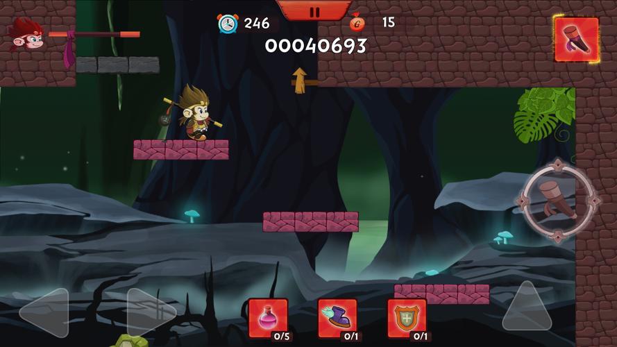 Willie the monkey king island Captura de tela 2