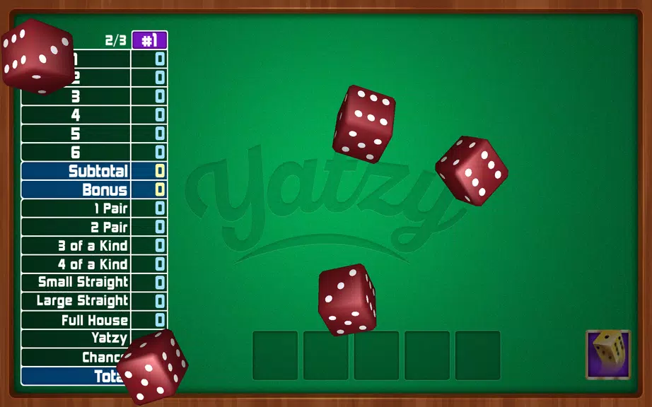 Yatzy Dice Game Screenshot 0