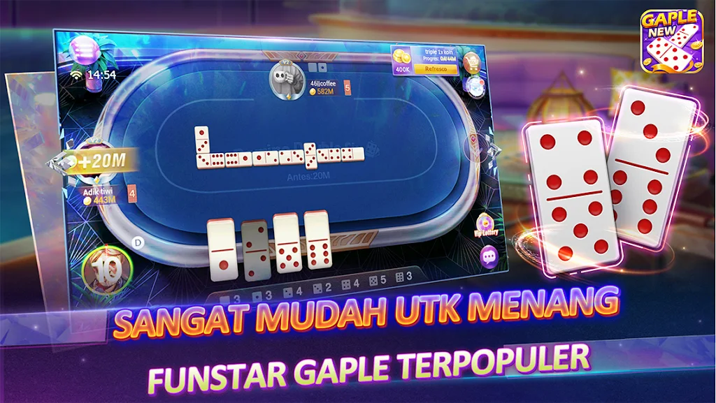 FunStar Domino Gaple ภาพหน้าจอ 1