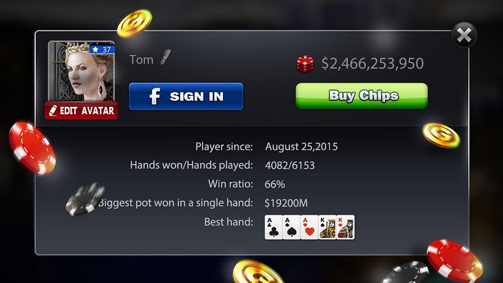 Schermata Spark Poker - Live Texas Holdem Casino 2