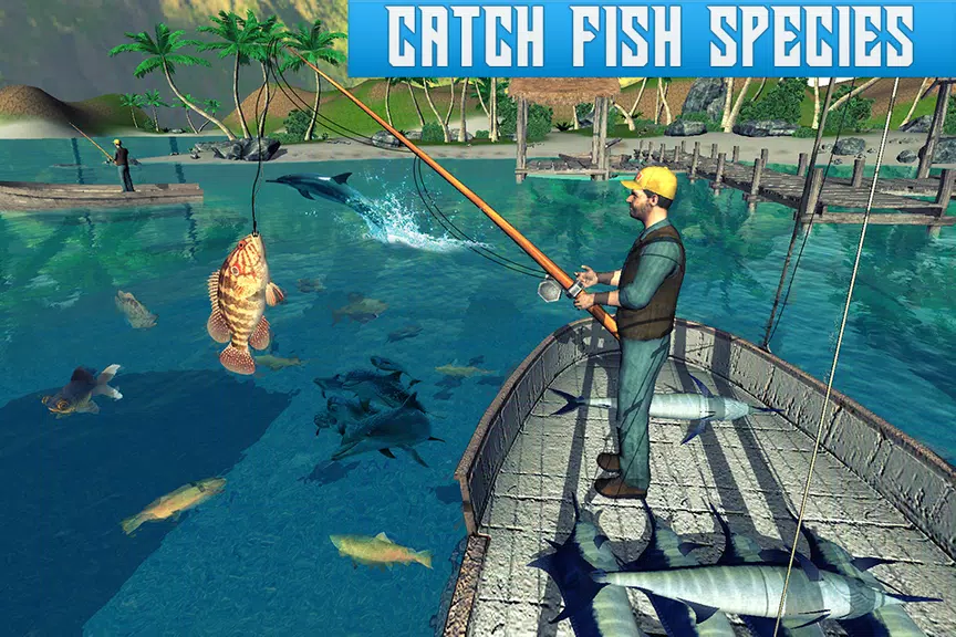 Boat Fishing Simulator Hunting Captura de pantalla 0