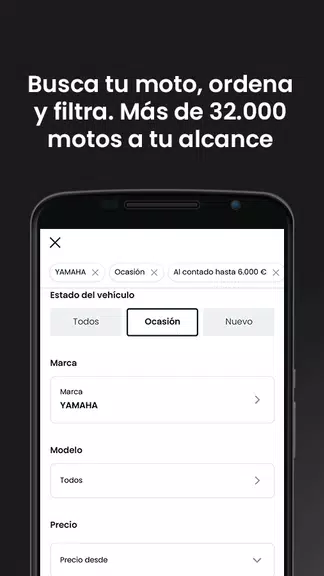 Motos.net - Motos de Ocasión स्क्रीनशॉट 2