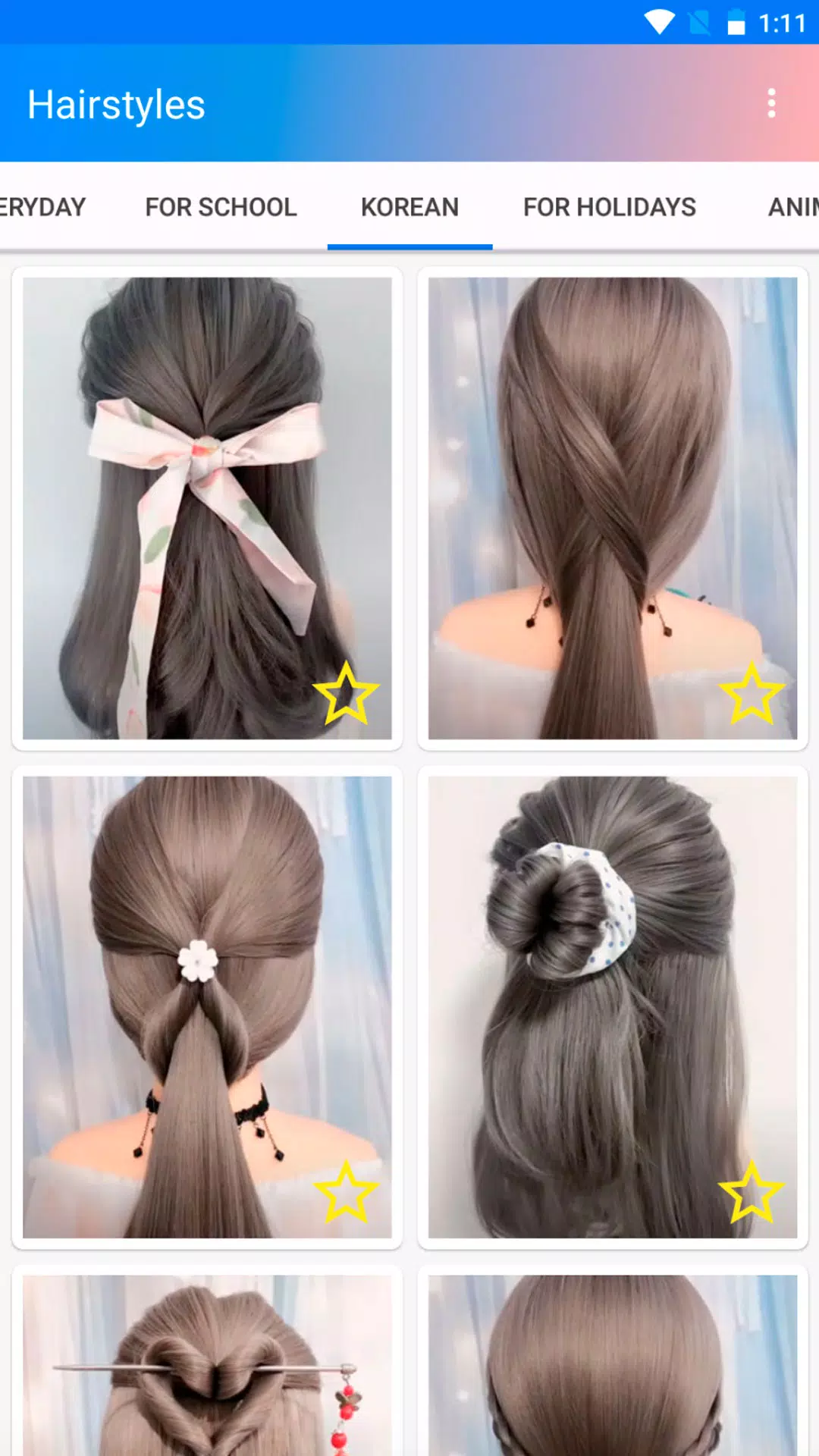 Easy hairstyles step by step Screenshot 1