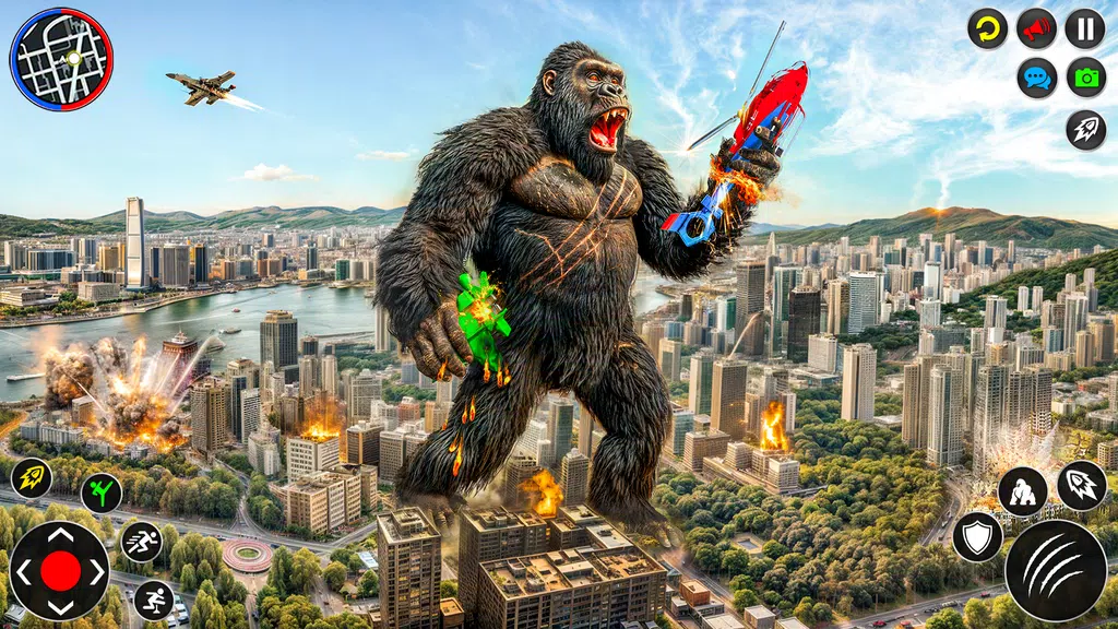 King Kong Gorilla City Attack Zrzut ekranu 0