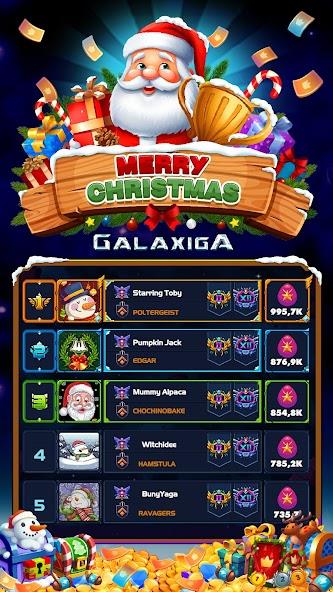 Galaxiga Arcade Shooting Game Mod Tangkapan skrin 0