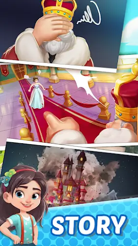 Queen’s Castle : Merge & Story应用截图第2张