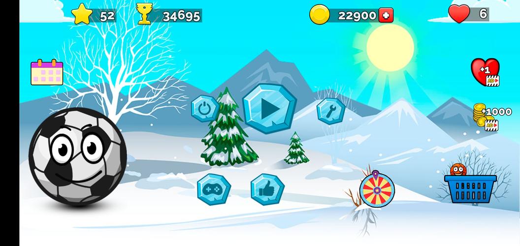 Runner ball 3: winter game應用截圖第0張