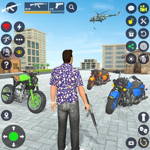 Gangster Bike: Real Race Game ဖန်သားပြင်ဓာတ်ပုံ 0