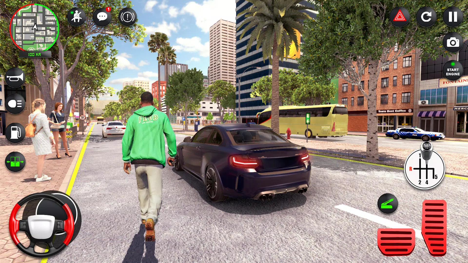 BMW Car Games Simulator 3D Tangkapan skrin 1