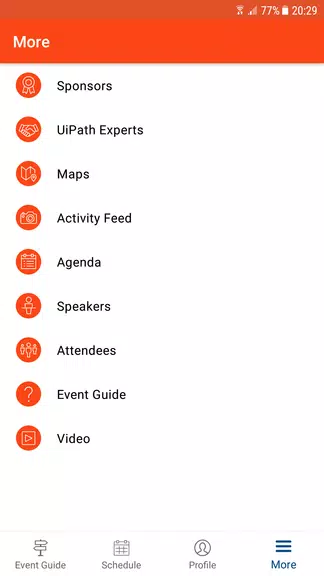 UiPath Events Captura de tela 2