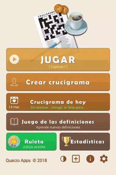 Crosswords Spanish crucigramas Ekran Görüntüsü 0