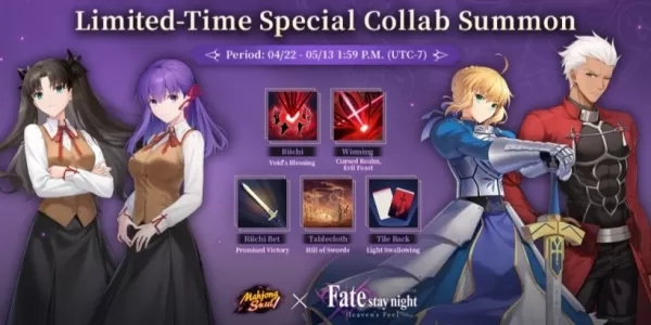 Mahjong Soul se une ao destino/Stay Night [Feel's Heaven]
