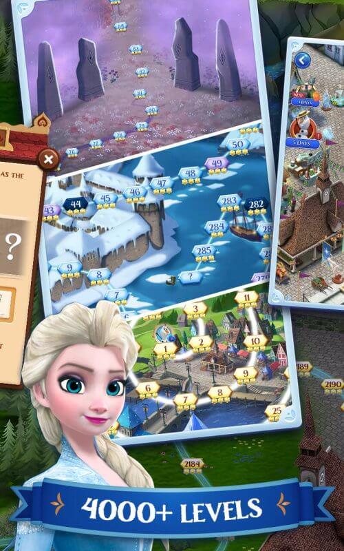 Disney Frozen Free Fall Screenshot 2