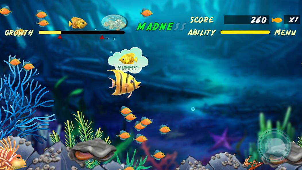 Let Me Eat :Big fish eat small Mod Скриншот 0