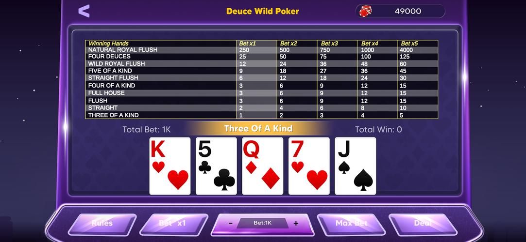 Video Poker Plus Captura de tela 2