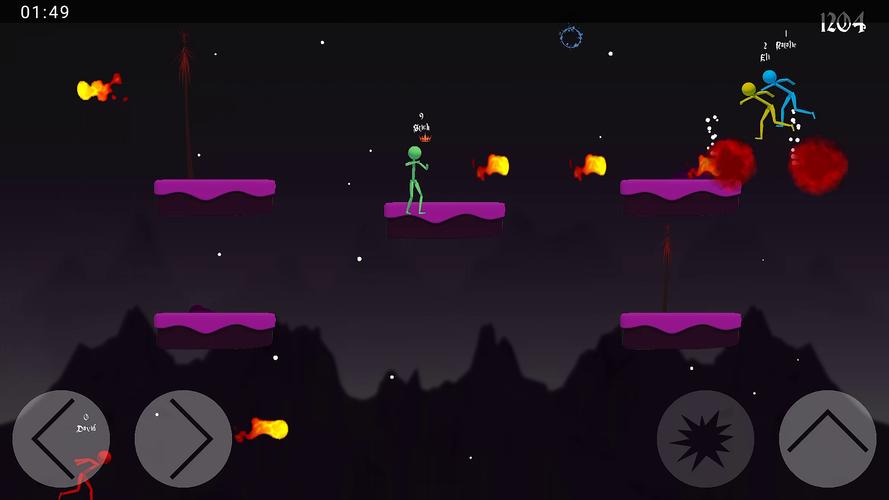 Stickman Fight 2 - Magic Brawl スクリーンショット 1