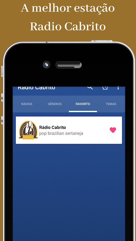 Radio Cabrito Estação Sertaneja Brazil Zrzut ekranu 2