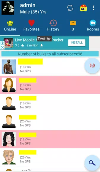 Random Chat (worldwide) スクリーンショット 0