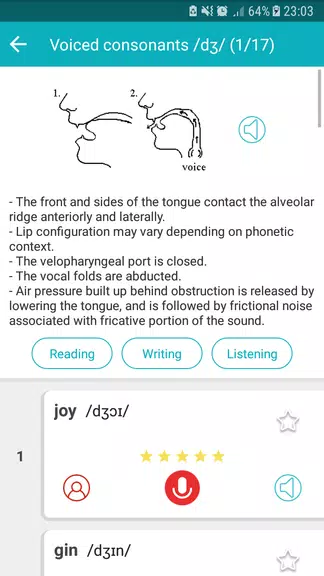 Speak English Pronunciation Screenshot 2