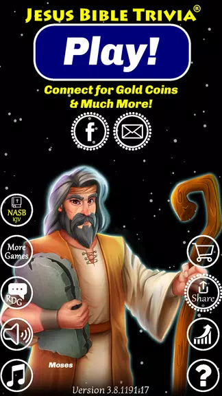 Jesus Bible Trivia Games Quiz Скриншот 0