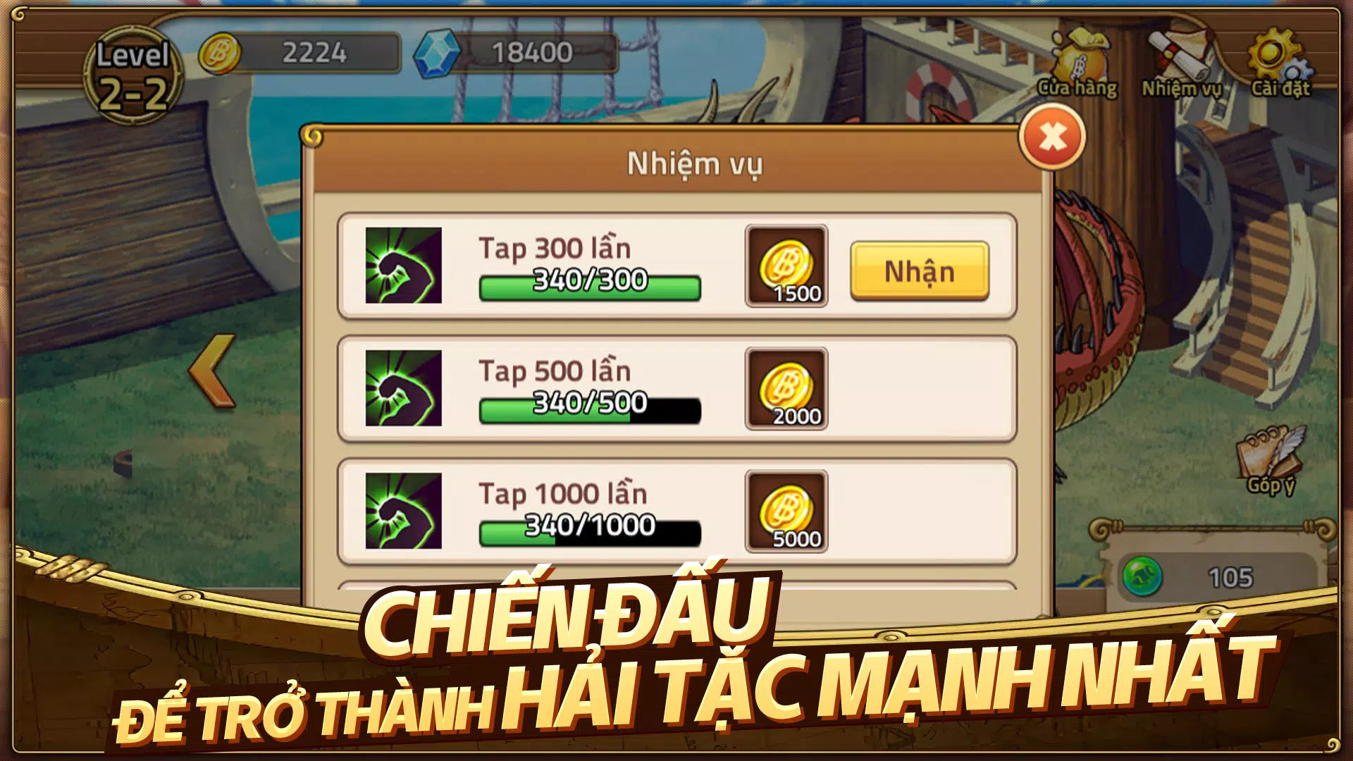 Huyền Thoại Hải Tặc應用截圖第2張