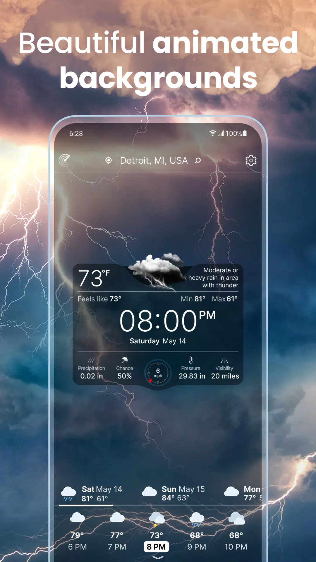 Weather Live° Screenshot 2