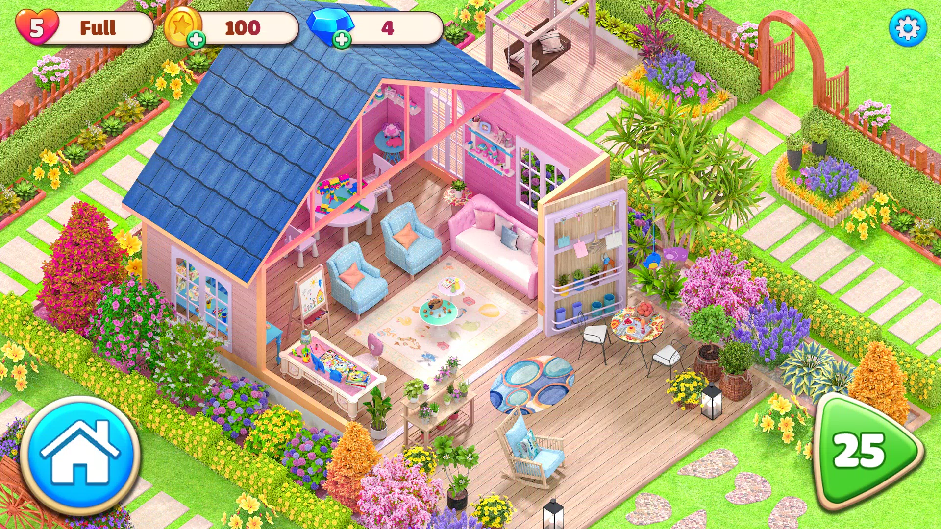 Dream Garden: Makeover Design Capture d'écran 2