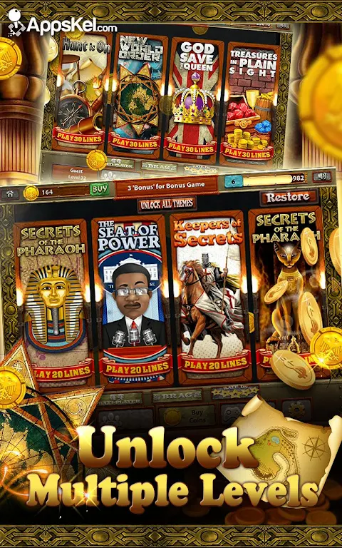 Lost Kingdom Treasure Slots– Las Vegas Casino Game Ekran Görüntüsü 2