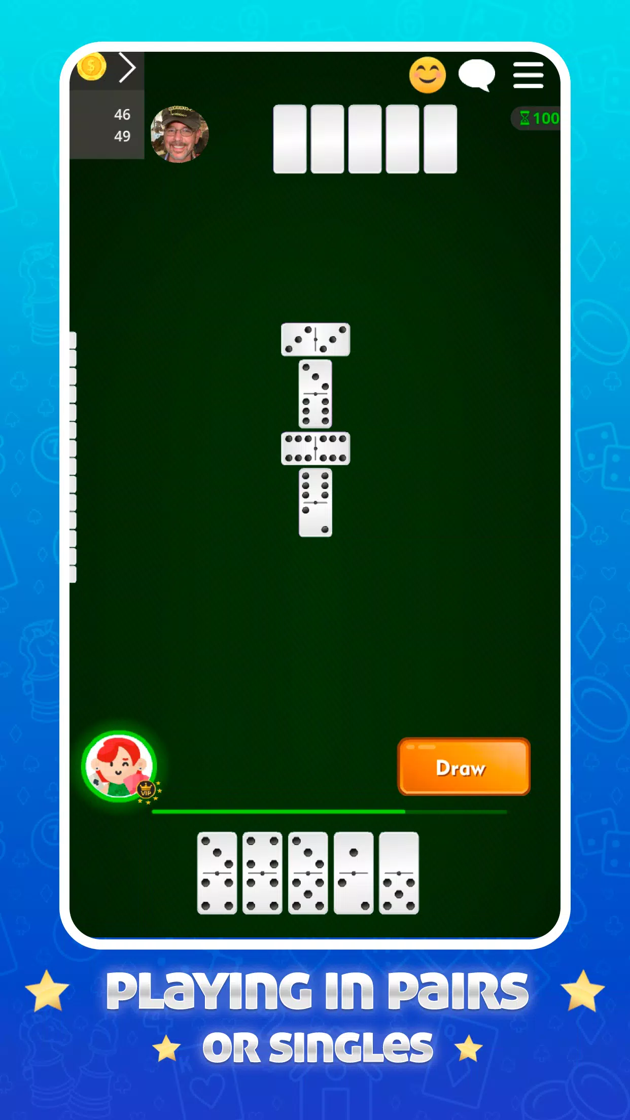 Dominoes Online - Classic Game Screenshot 3