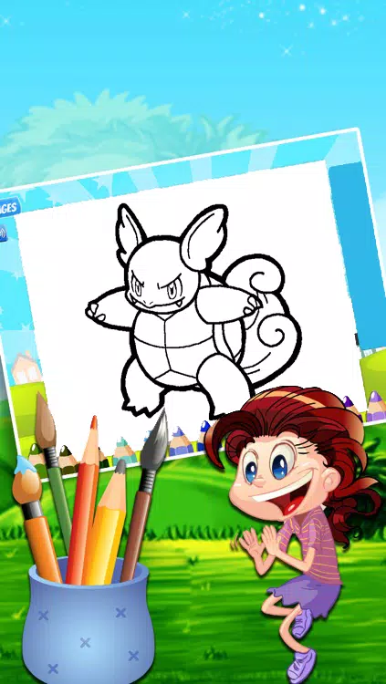 Coloring Book For Pokestar Screenshot 0