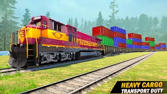 City Train Driving Train Games Captura de tela 2