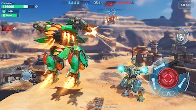 War Robots PvP マルチプレイ スクリーンショット 1