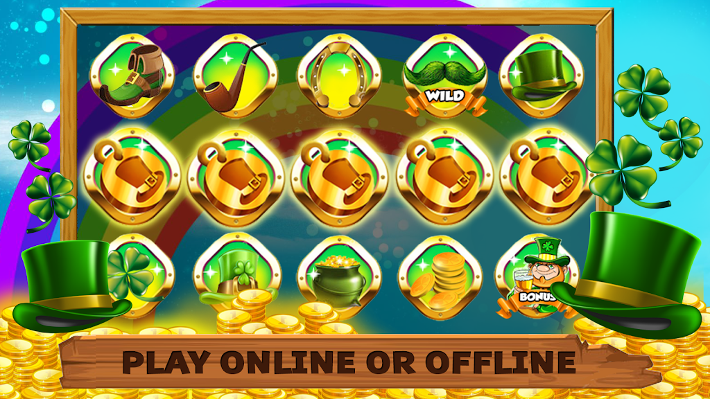 Lucky Irish Win Slots Machines 스크린샷 1