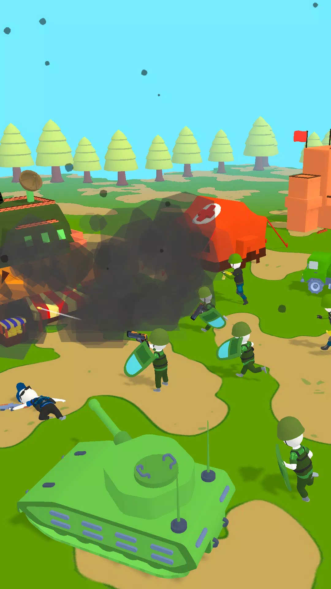 Island Warfare 3D: Guns' Land Ảnh chụp màn hình 3