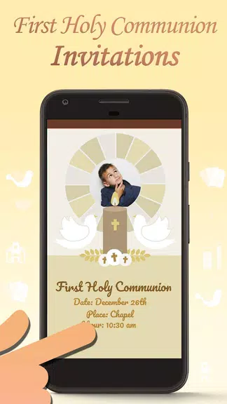 First Communion Invitations应用截图第0张