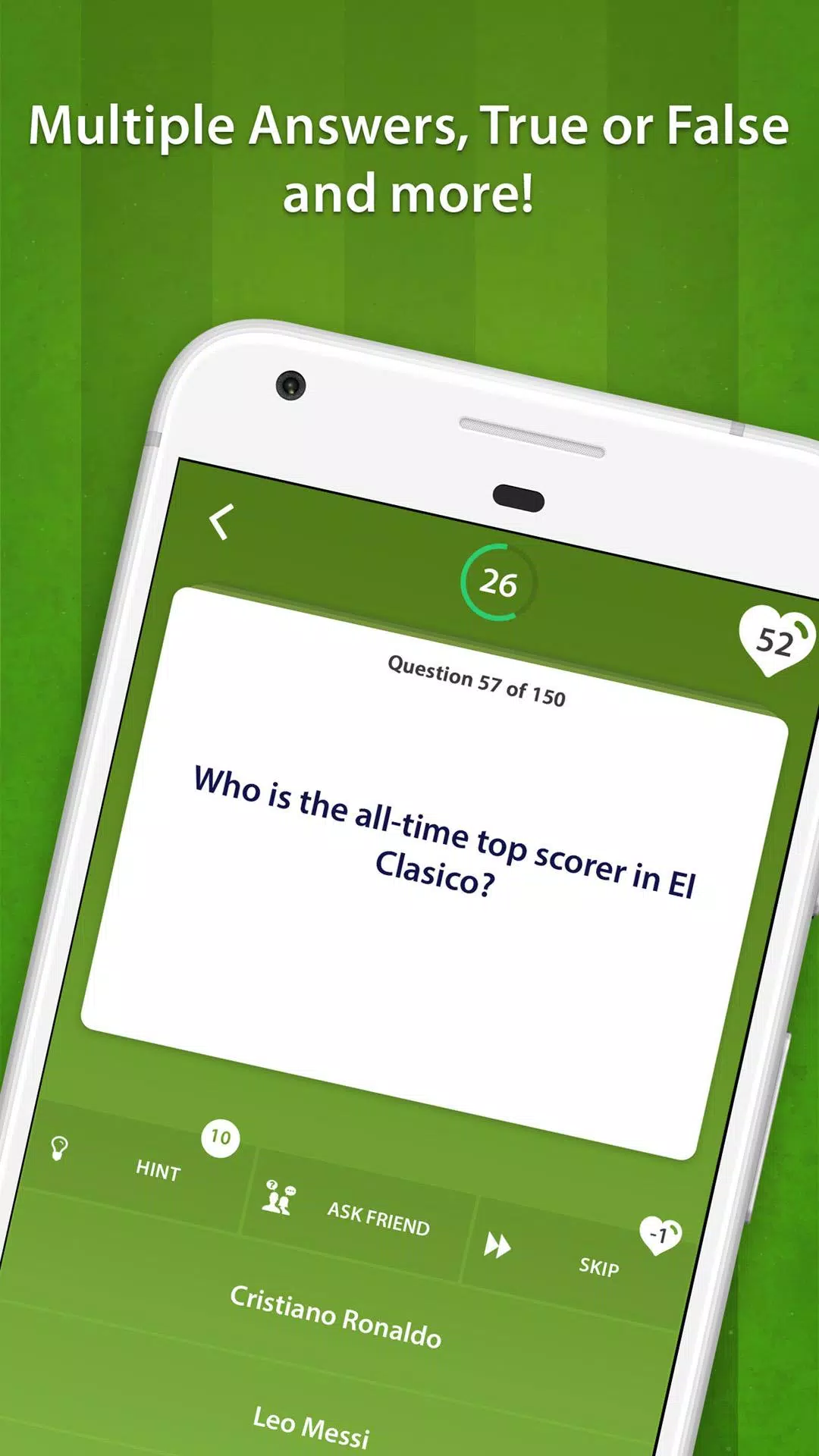 Soccer Quiz: Football Trivia Screenshot 2