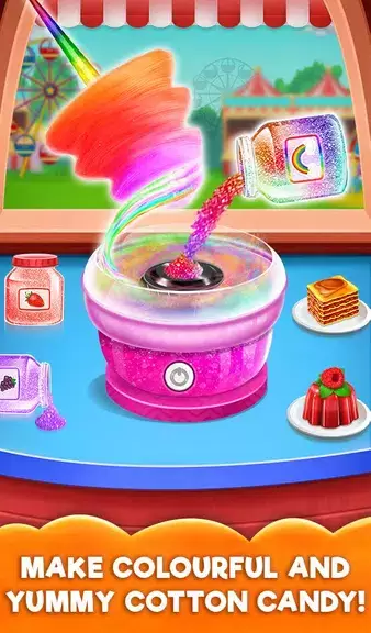 Cotton Candy Shop: Candy Maker স্ক্রিনশট 0