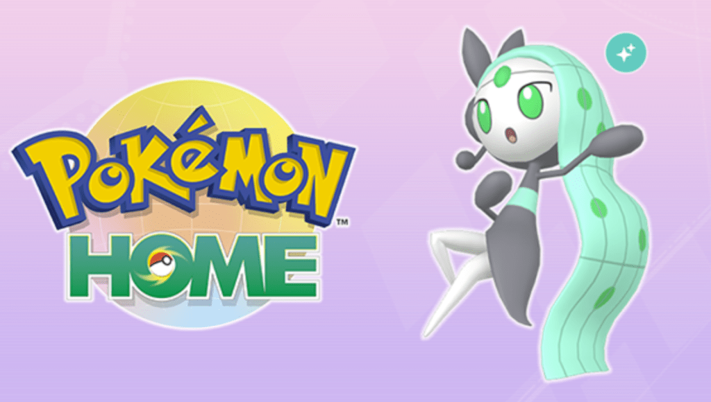 閃亮的Meloetta Pokemon Home