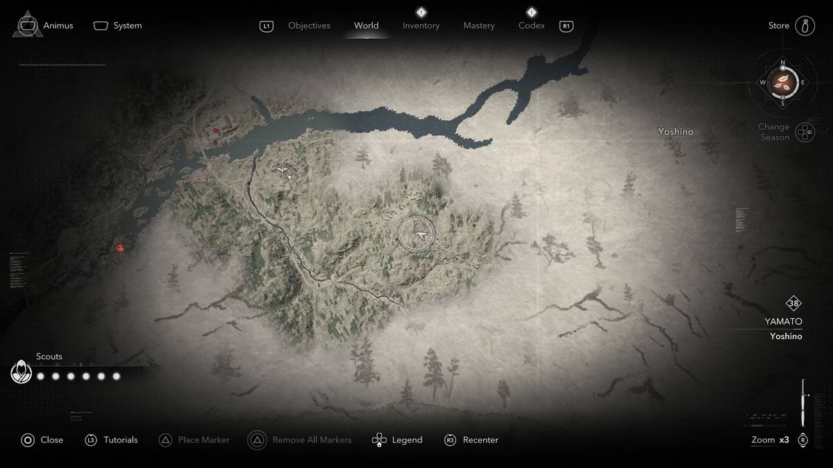 Legendarische Sumi-E-locatie in Assassin's Creed Shadows