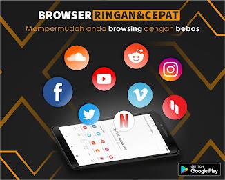 XHUB - PROXY & VPN BROWSER Tangkapan skrin 1