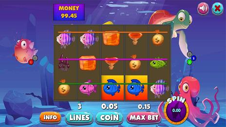 Jackpot underwater City slots Captura de tela 3