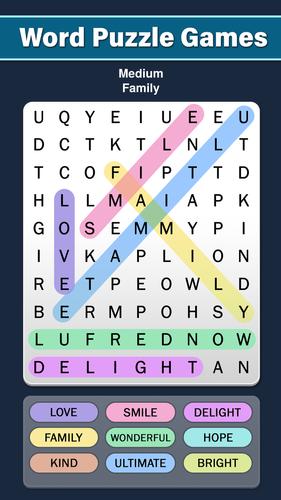 Word Search: Word Find Captura de tela 1