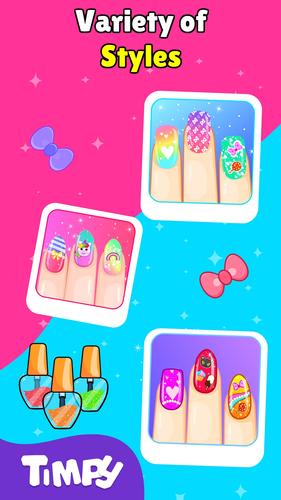 Nail Salon Games Acrylic Nails Tangkapan skrin 2