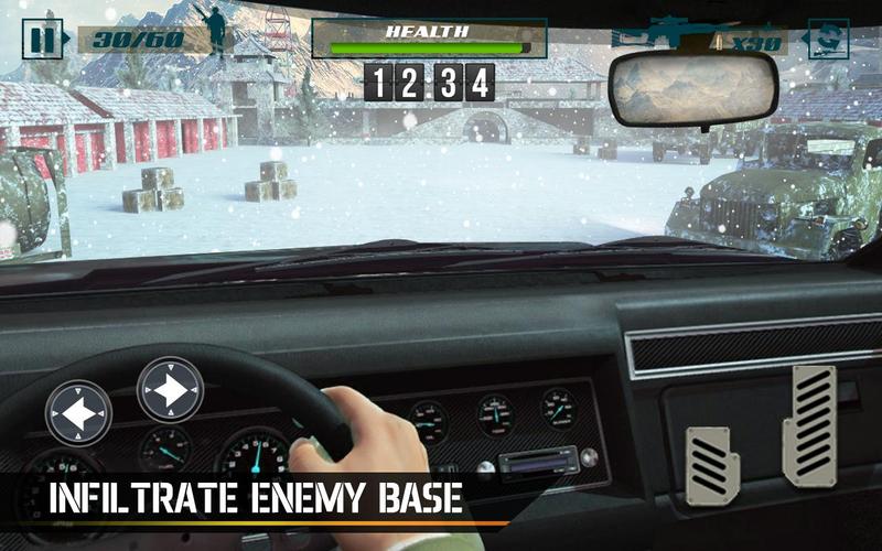 SWAT Sniper Fps Gun Games Ảnh chụp màn hình 2