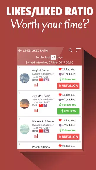 Follower Stats for Instagram Tangkapan skrin 2